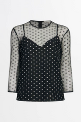 BLUSA TULE DOTS DREW